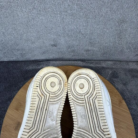 Nike Air Force 1 '07 Low Shoes Womens Size 7.5 White Leather AF1 315115-112 - Picture 8 of 9
